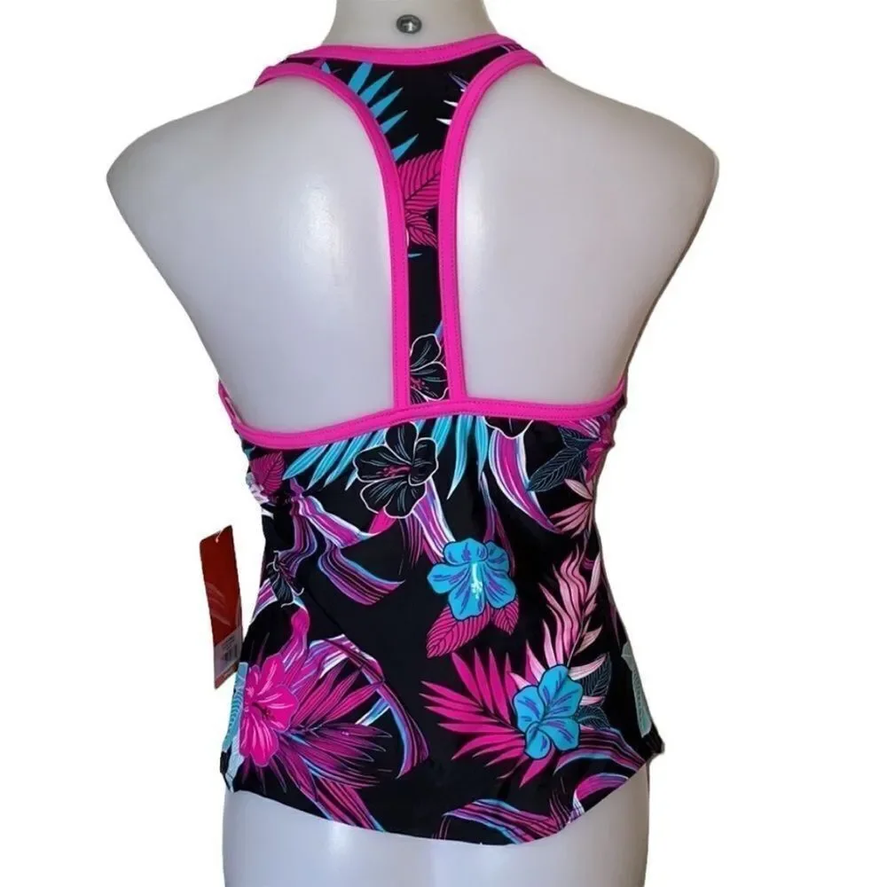 🔥🏖Zeroposur 2 in 1 tank sport bra new sz xl new